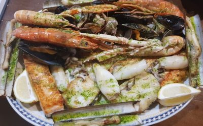 Los mariscos del mediterráneo